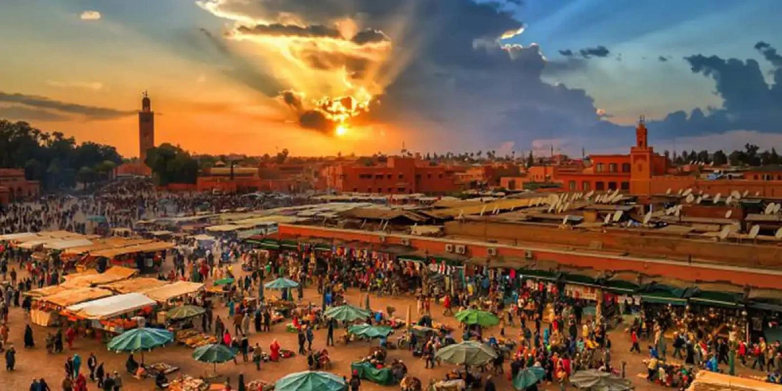 Hassan II Mosque on the Casablanca waterfront