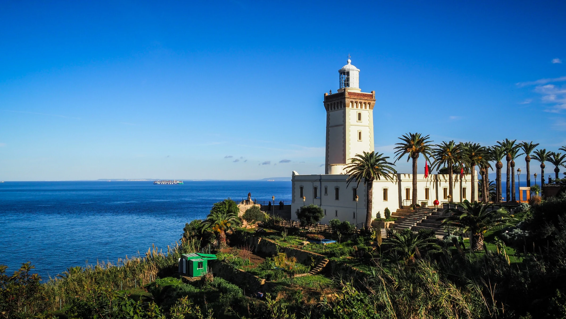 Cape Spartel lighthouse above the Atlantic near Tangier